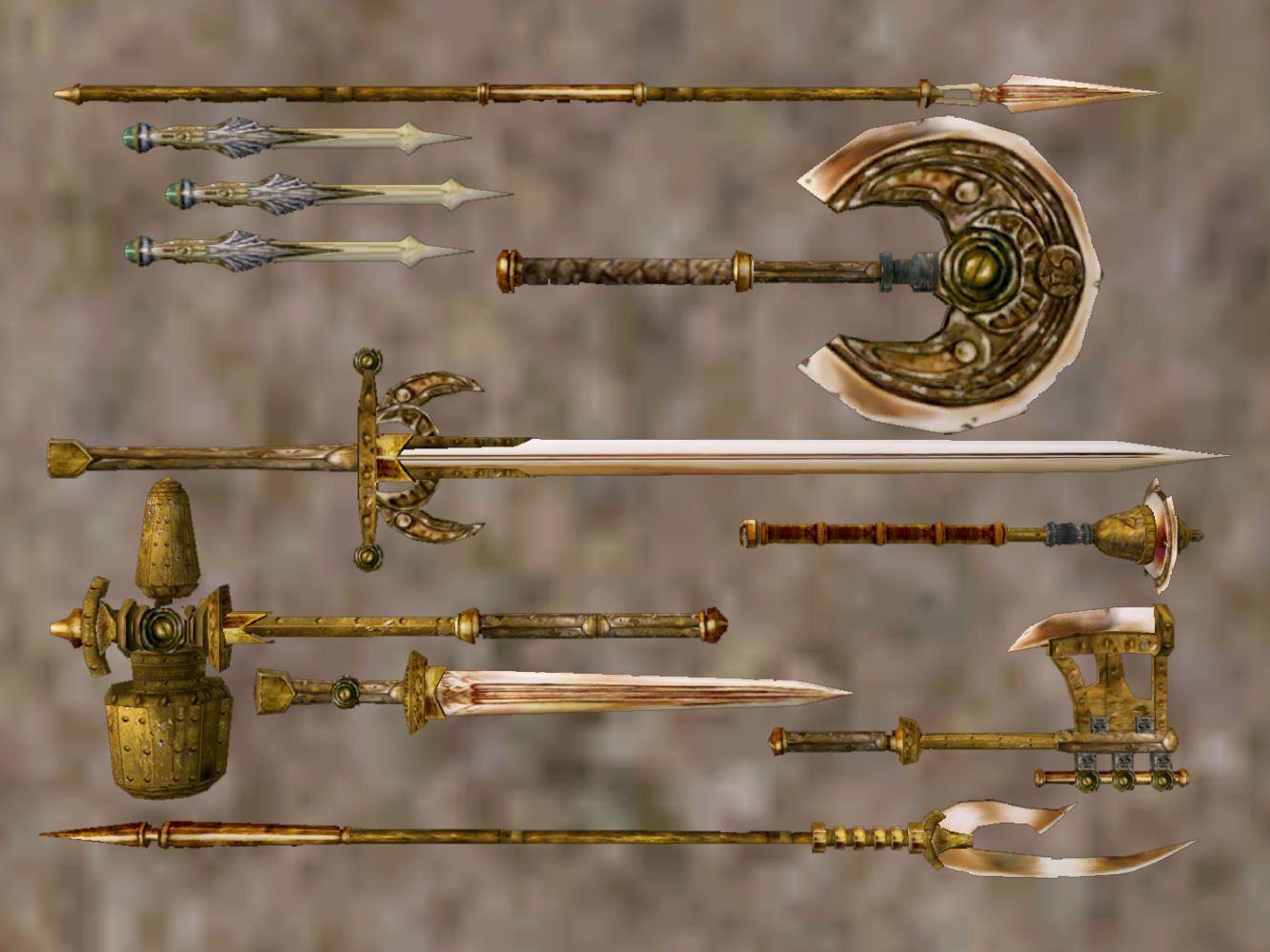 Morrowind mods: Weapon Replacers