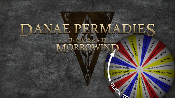 Morrowind Permadeath: New rules!